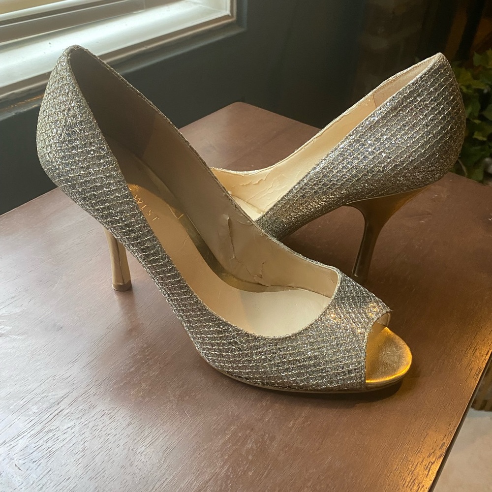 Nine West Shimmery Heels